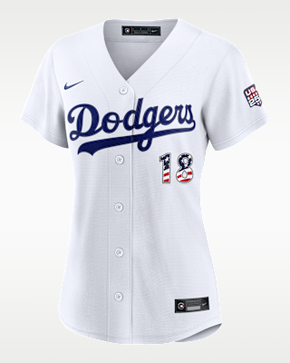 Yoshinobu Yamamoto Los Angeles Dodgers USA 250 Women's Nike MLB